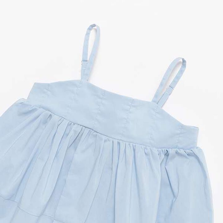 Balloon One-Piece Dress,Light blue, medium image number 2