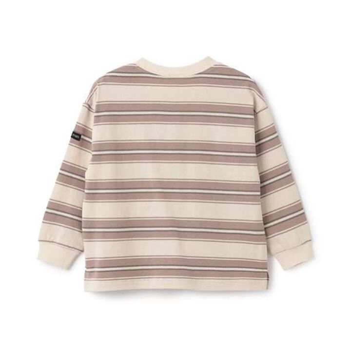 Multi-Stripe T-Shirt,Beige, medium image number 4