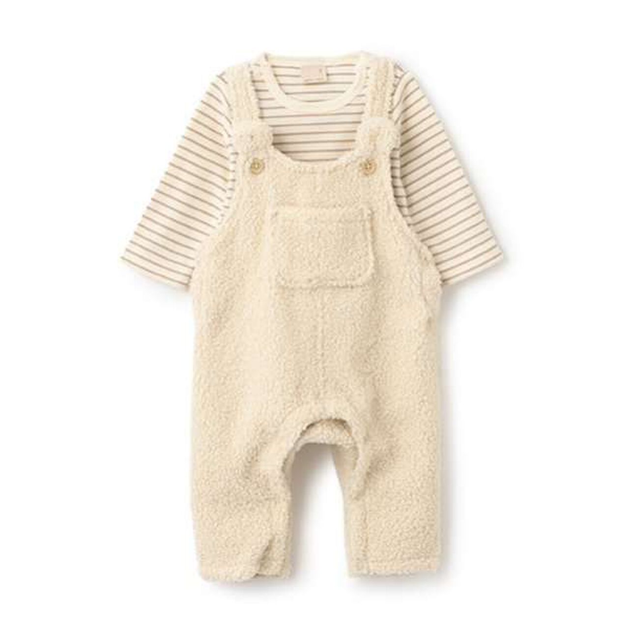 Fluffy Overalls,Ivory, large image number 13