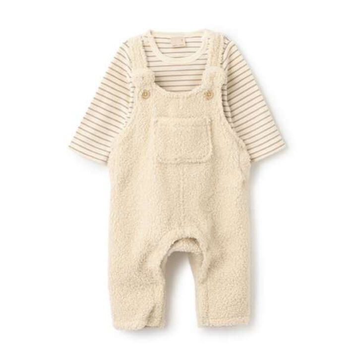 Fluffy Overalls,Ivory, medium image number 13