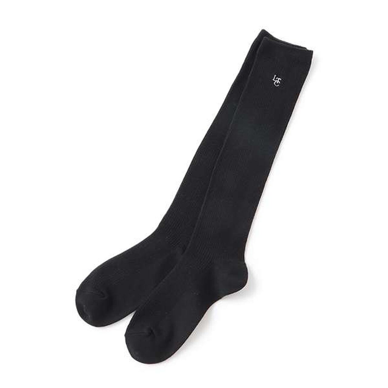 Graduation - Embroidered Ribbed Socks,Off white, large image number 5