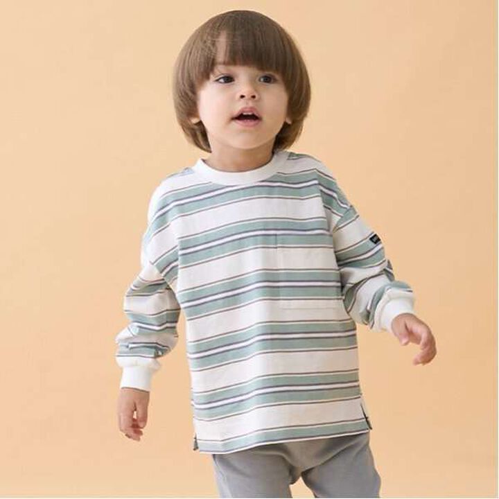 Multi-Stripe T-Shirt,Beige, medium image number 12