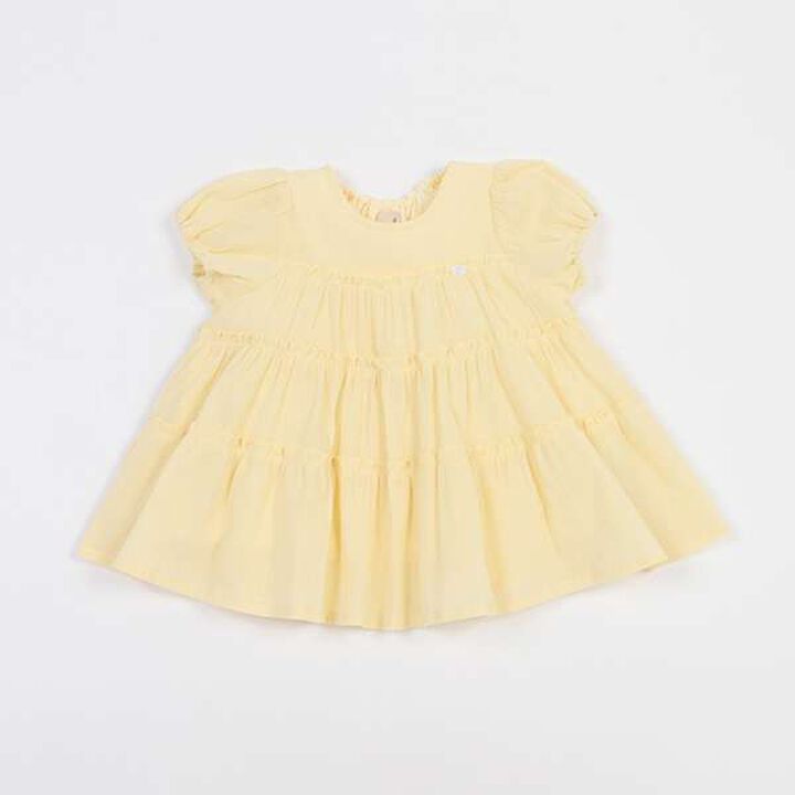 Smile Series Crinkled Tunic (Kids),Orange, medium image number 5