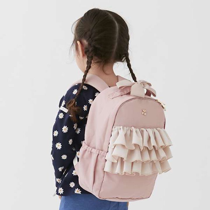 Chiffon Ruffle Backpack,Lavender, medium image number 16
