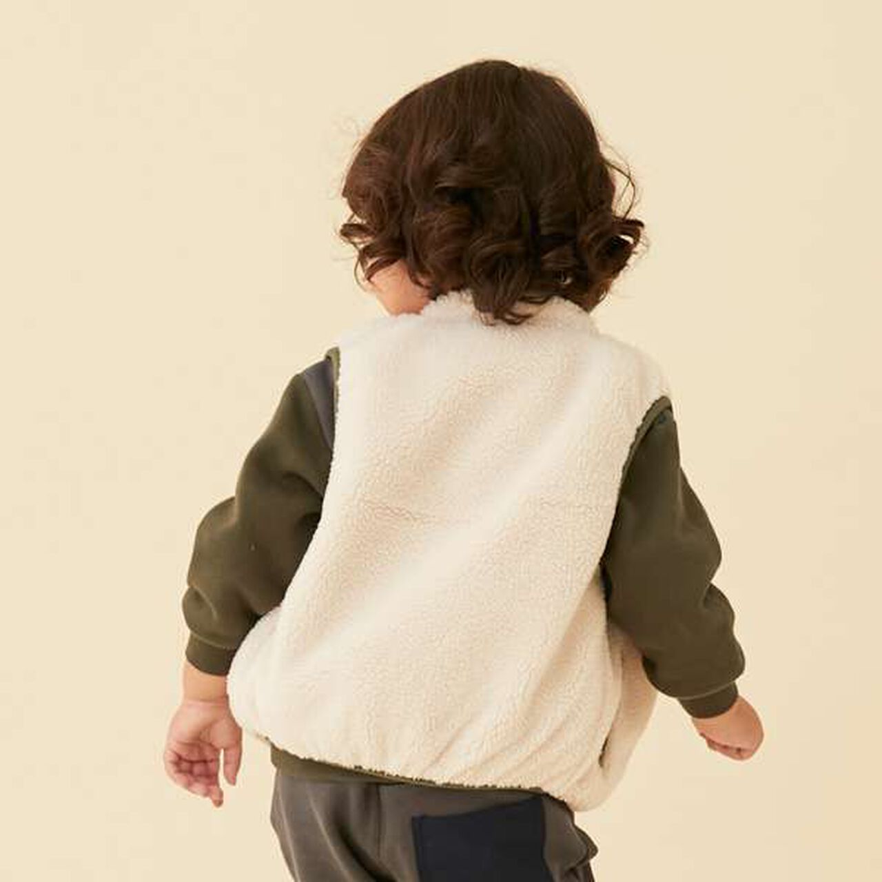Penfield Fleece Vest,Mocha tea, large image number 5