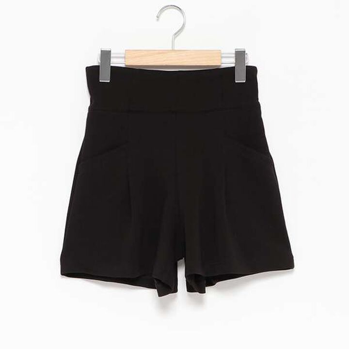 Cut High-Waist Shorts,Brown, medium image number 17