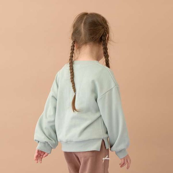 Versatile Short Sweatshirt with Accent,Beige, medium image number 8