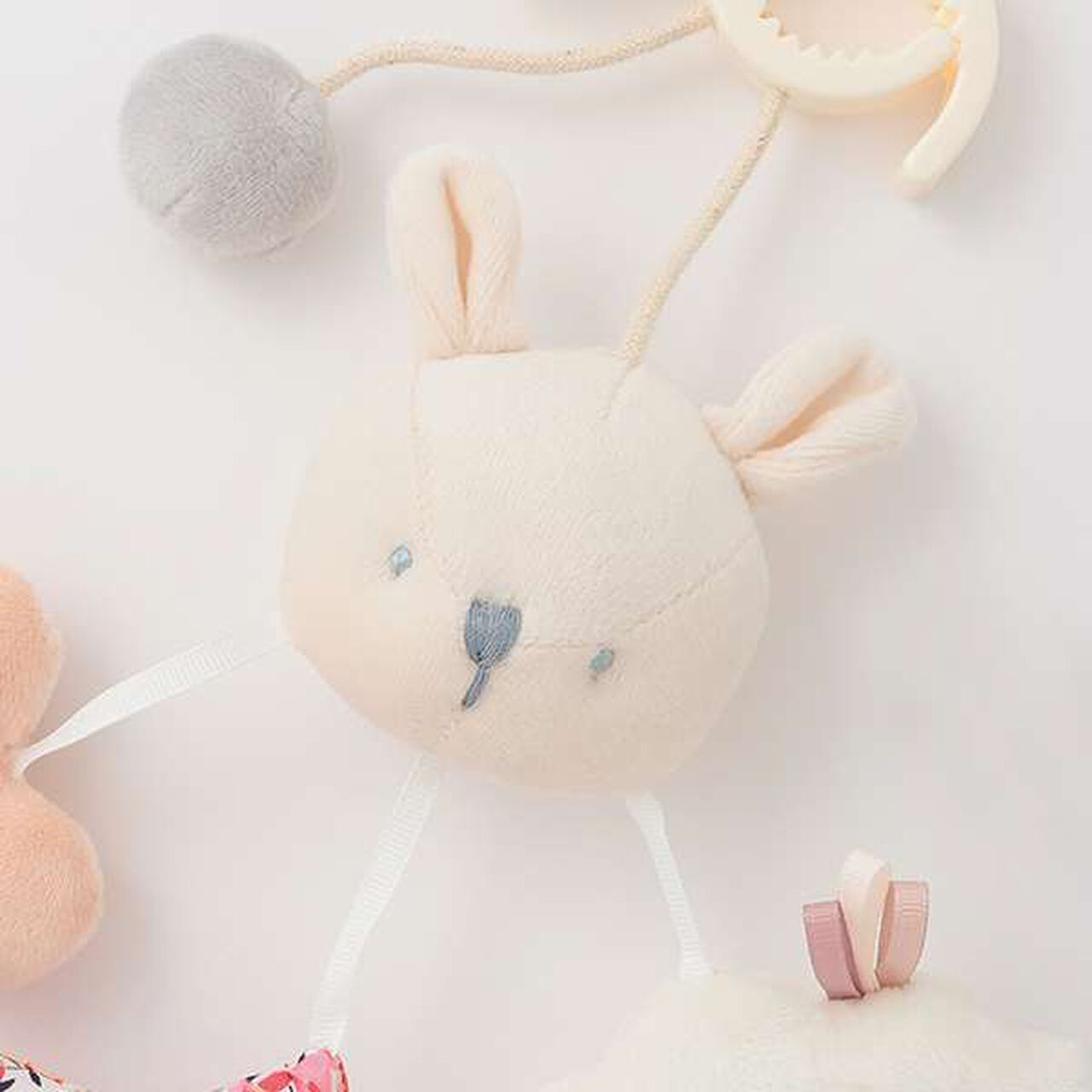 Animal Baby Toy,Beige, large image number 5
