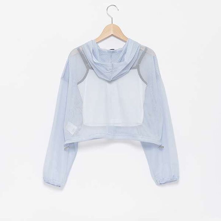 LTXC - Mesh Parka with Inner Layer,Sax blue, medium image number 1