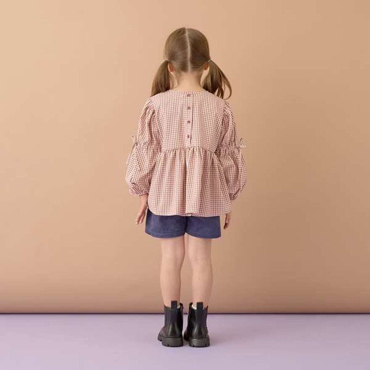 Voluminous Peplum Blouse,Salmon pink, large image number 18