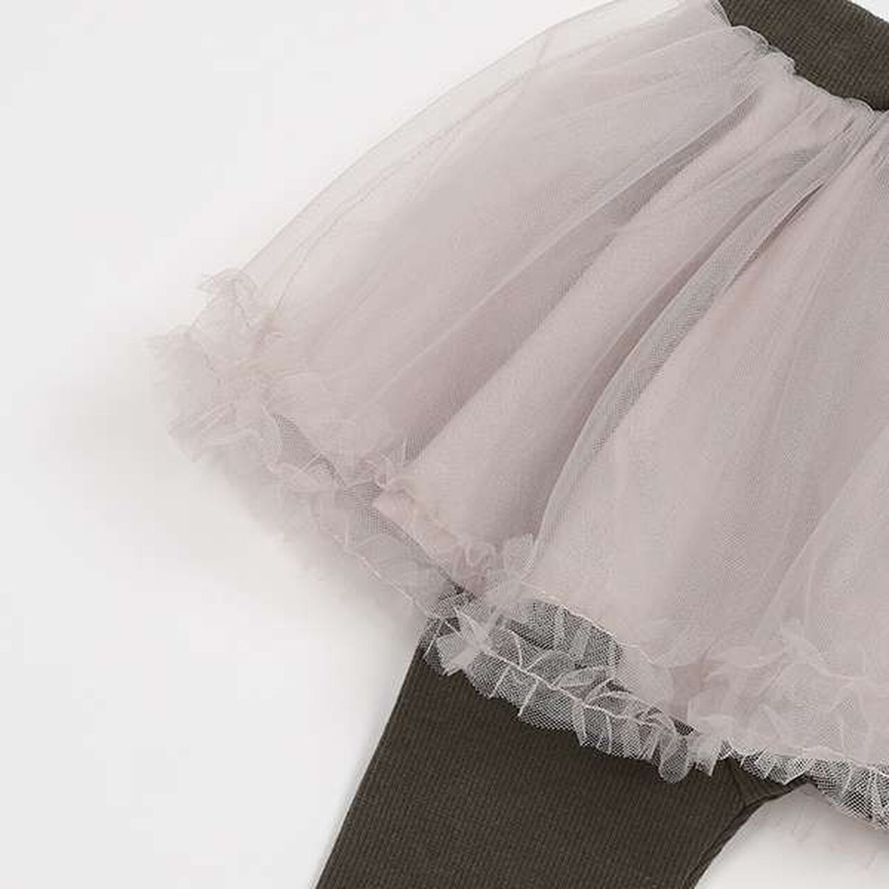 Tulle Skirt with Leggings,Light pink, large image number 5