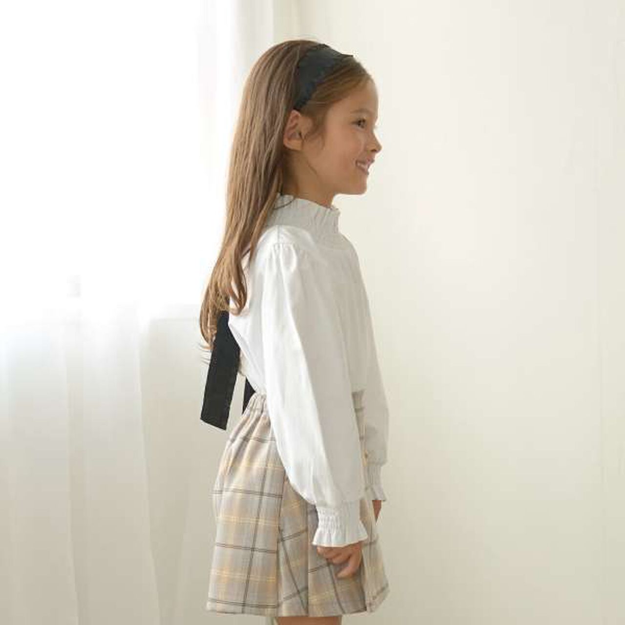 Occasion Shirred Blouse,Off white, large image number 11