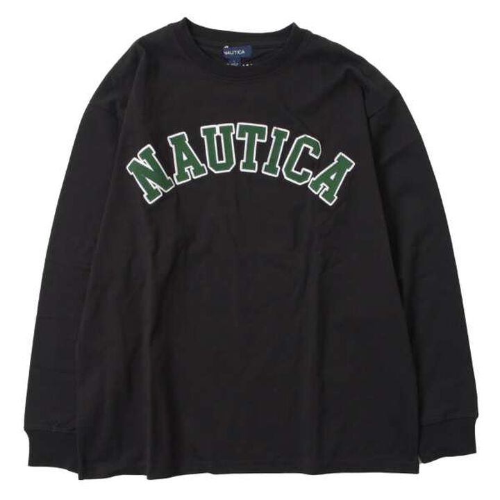 Nautica Appliqu&eacute; Long Sleeve T-Shirt,Green, medium image number 10