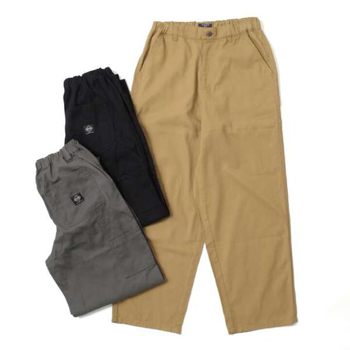 Cotton Twill Painter Pants,Beige, medium image number 4