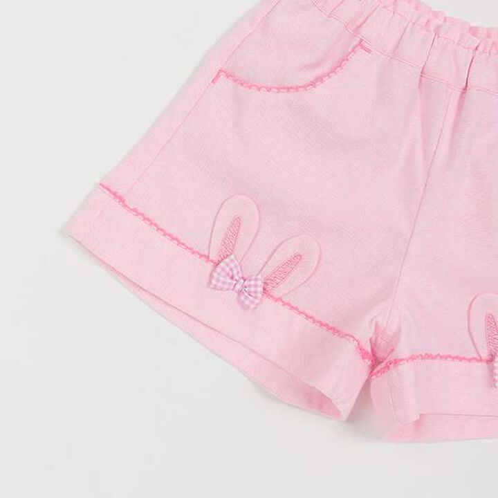 Bunny Ear Shorts,Light pink, medium image number 6