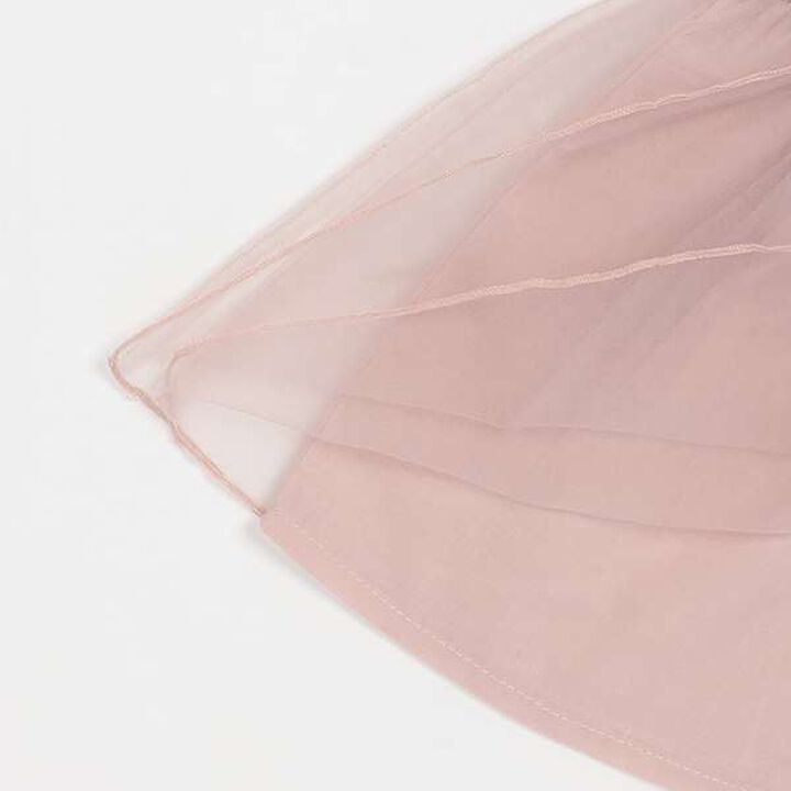 Tulle Dress Set with Ribbon,Light gray, medium image number 6