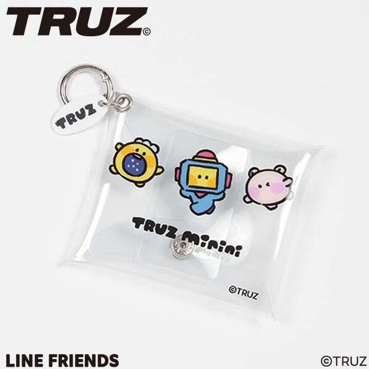 TRUZ LTXC - Clear Pouch,Turquoise, medium image number 0