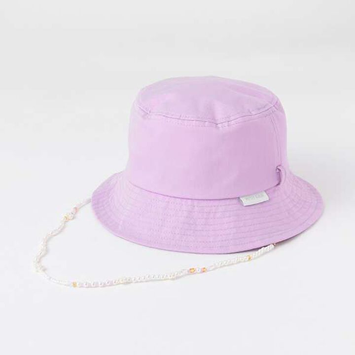 Motif Bucket Hat,Lavender, medium image number 0