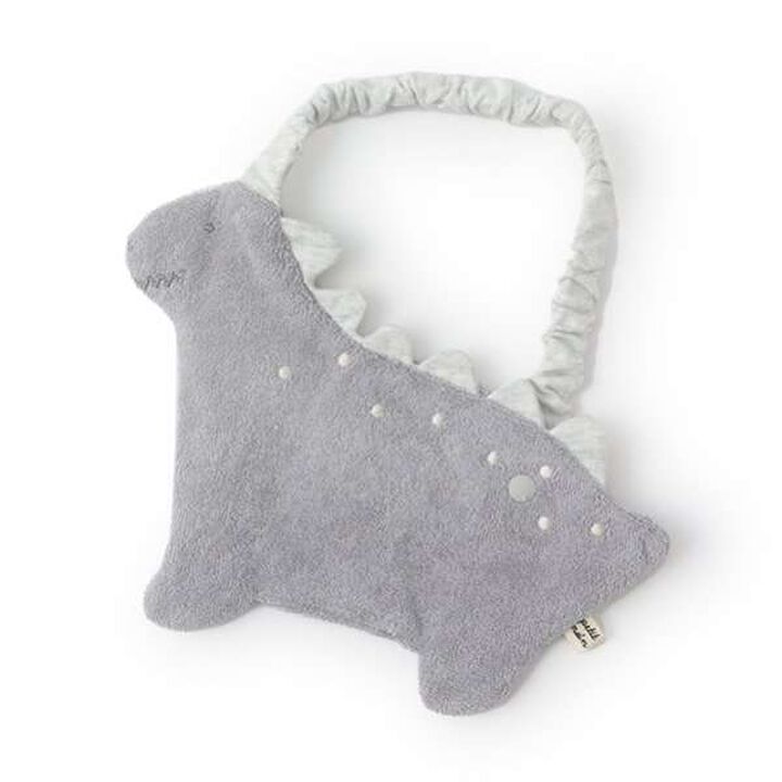 Waterproof Dinosaur Bib,Blue gray, medium image number 0