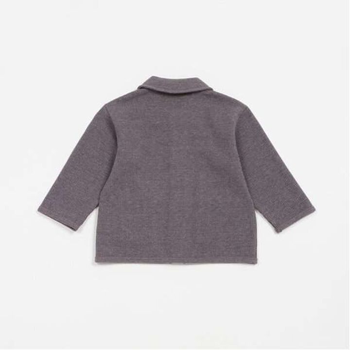 Waffle Cut Shirt,Charcoal gray, medium image number 15