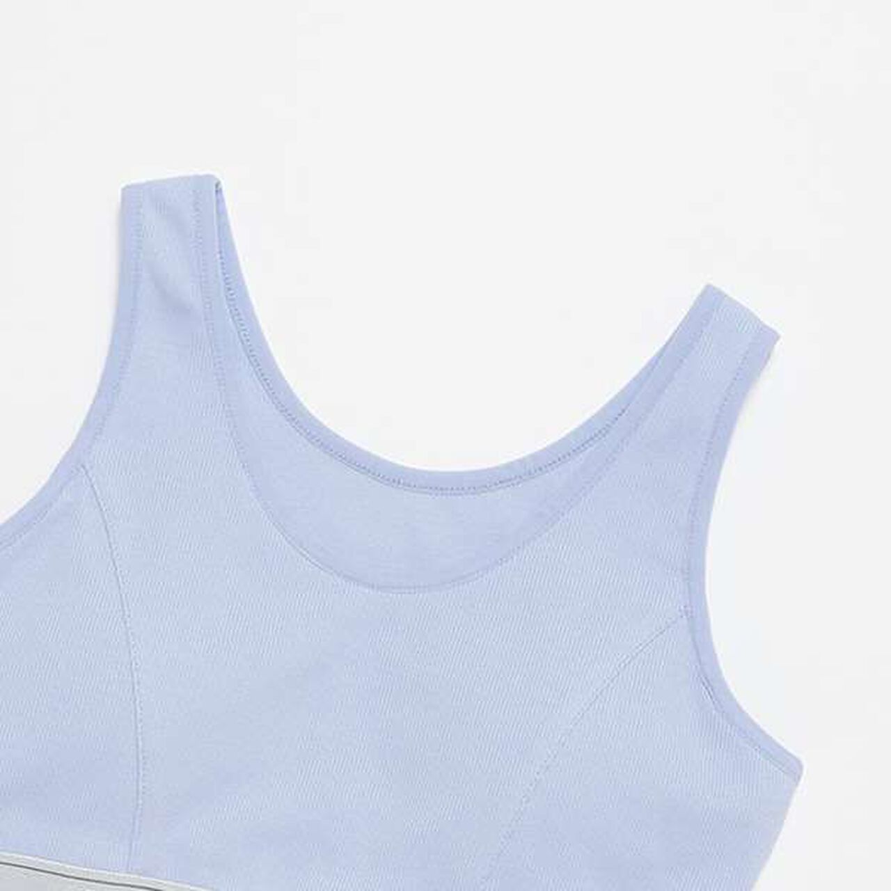 LTXC - Ribbed Half Top,Sax blue, large image number 3