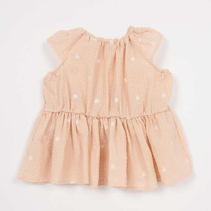 Heart Embroidered Tunic,Off white, medium image number 10