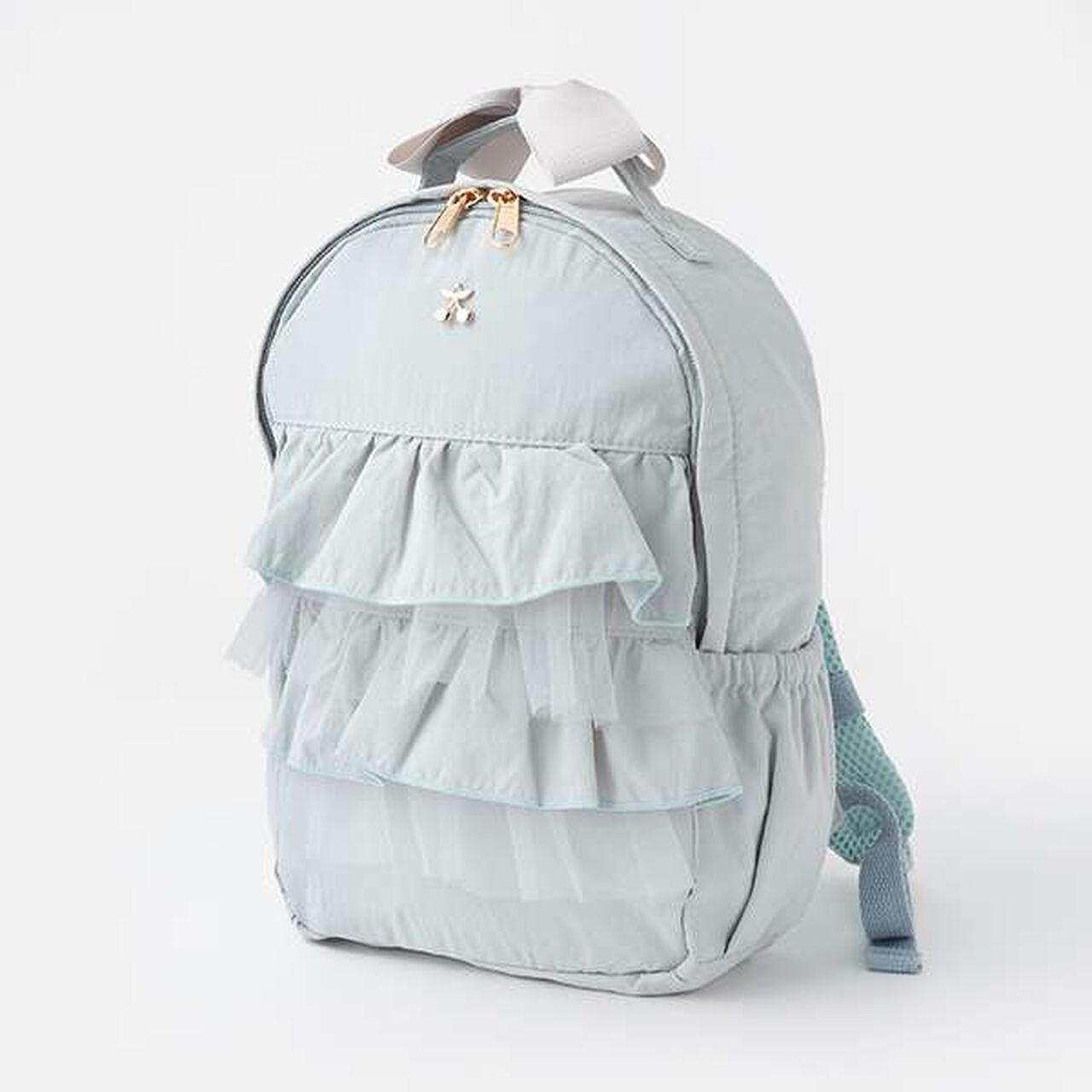 Tulle Ruffle Backpack,Light pink, large image number 14