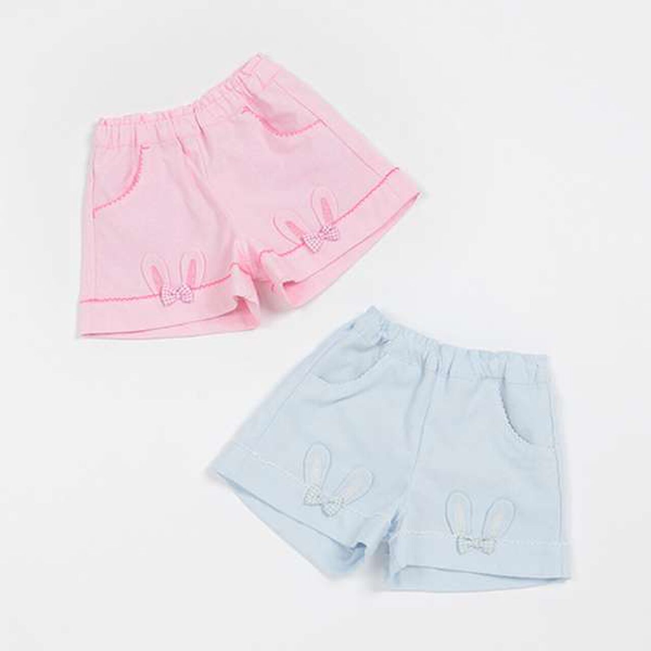 Bunny Ear Shorts,Light pink, large image number 10