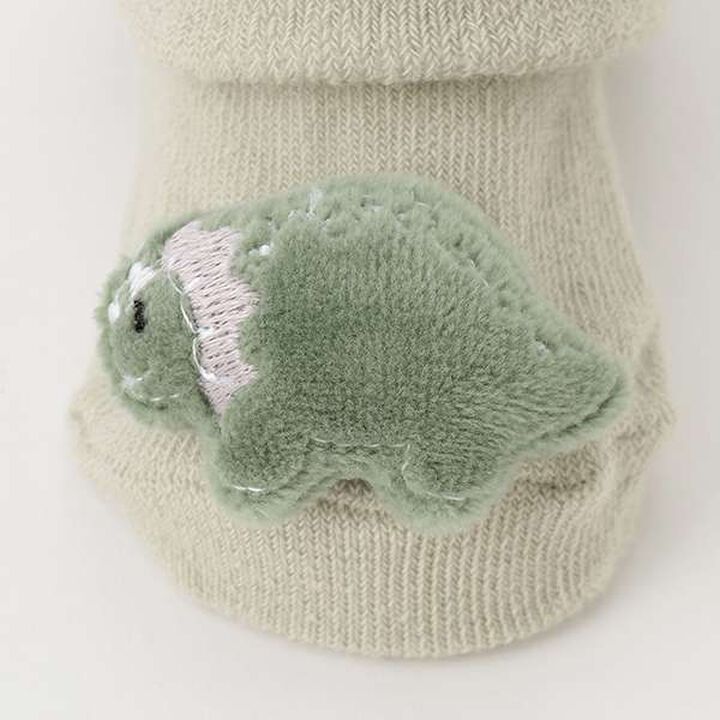 Dinosaur Cup Socks,Ivory, medium image number 5