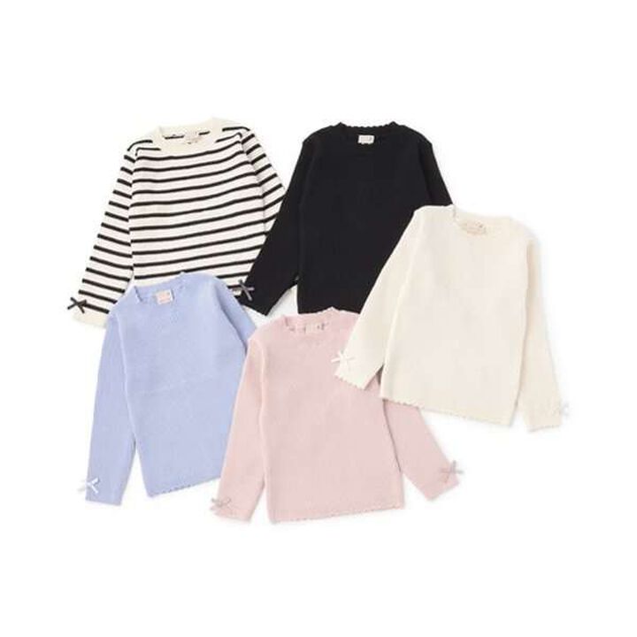 [Link] Soft & Cozy Ribbed Knit,Light pink, medium image number 2
