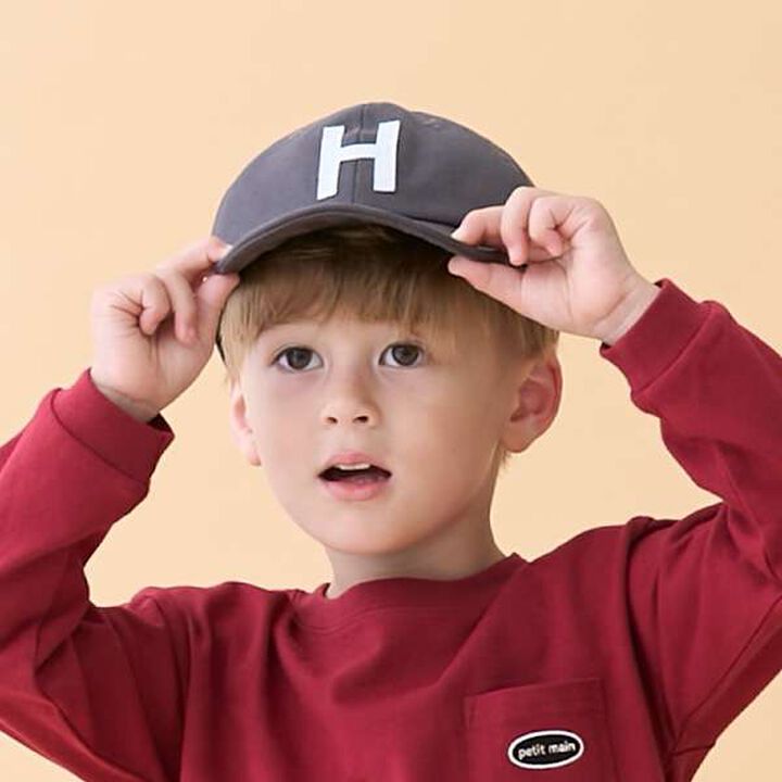 Alphabet Logo Cap,Charcoal gray, medium image number 7