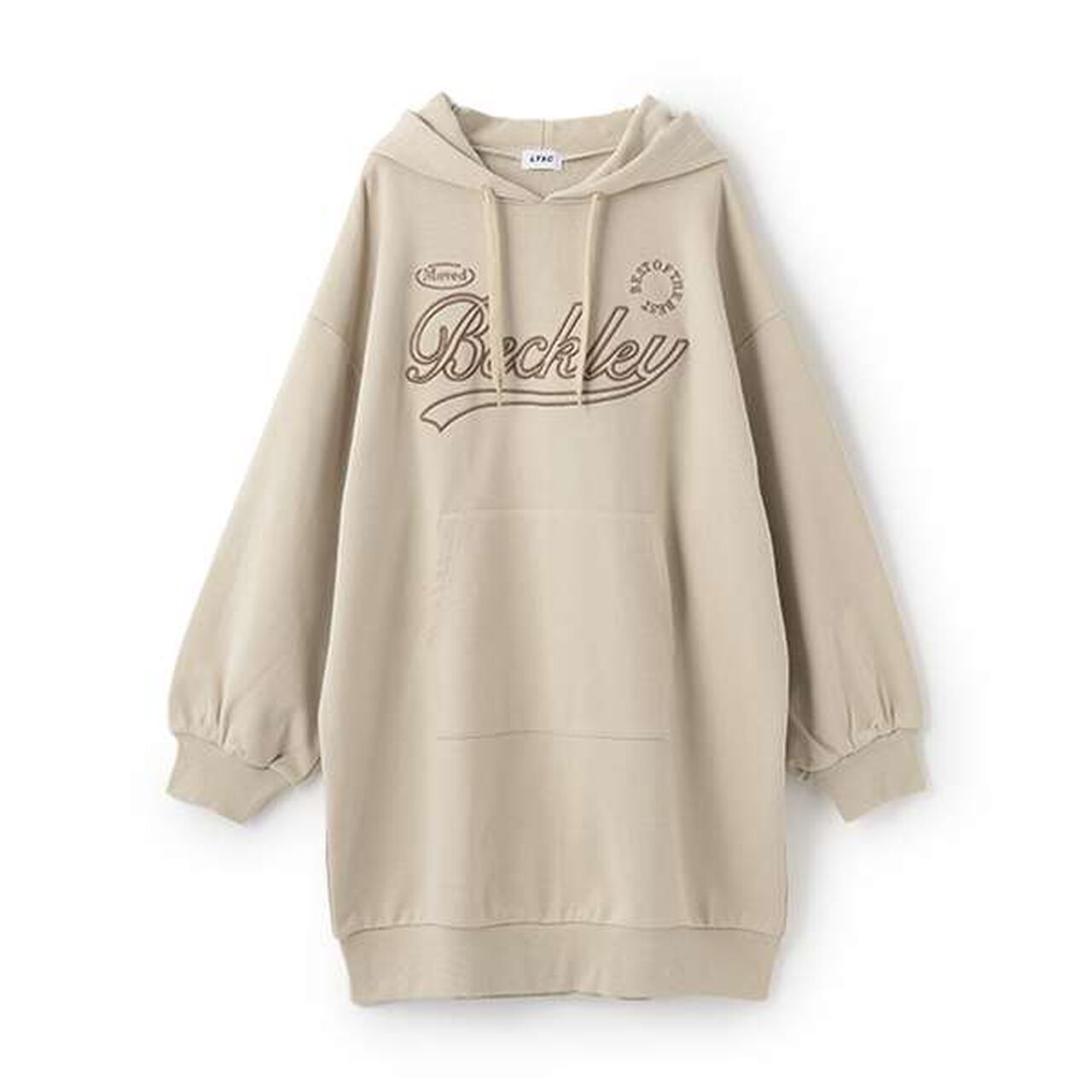 LTXC - LTX 3D Embroidered Hoodie One-Piece Dress,Smoke white, large image number 2