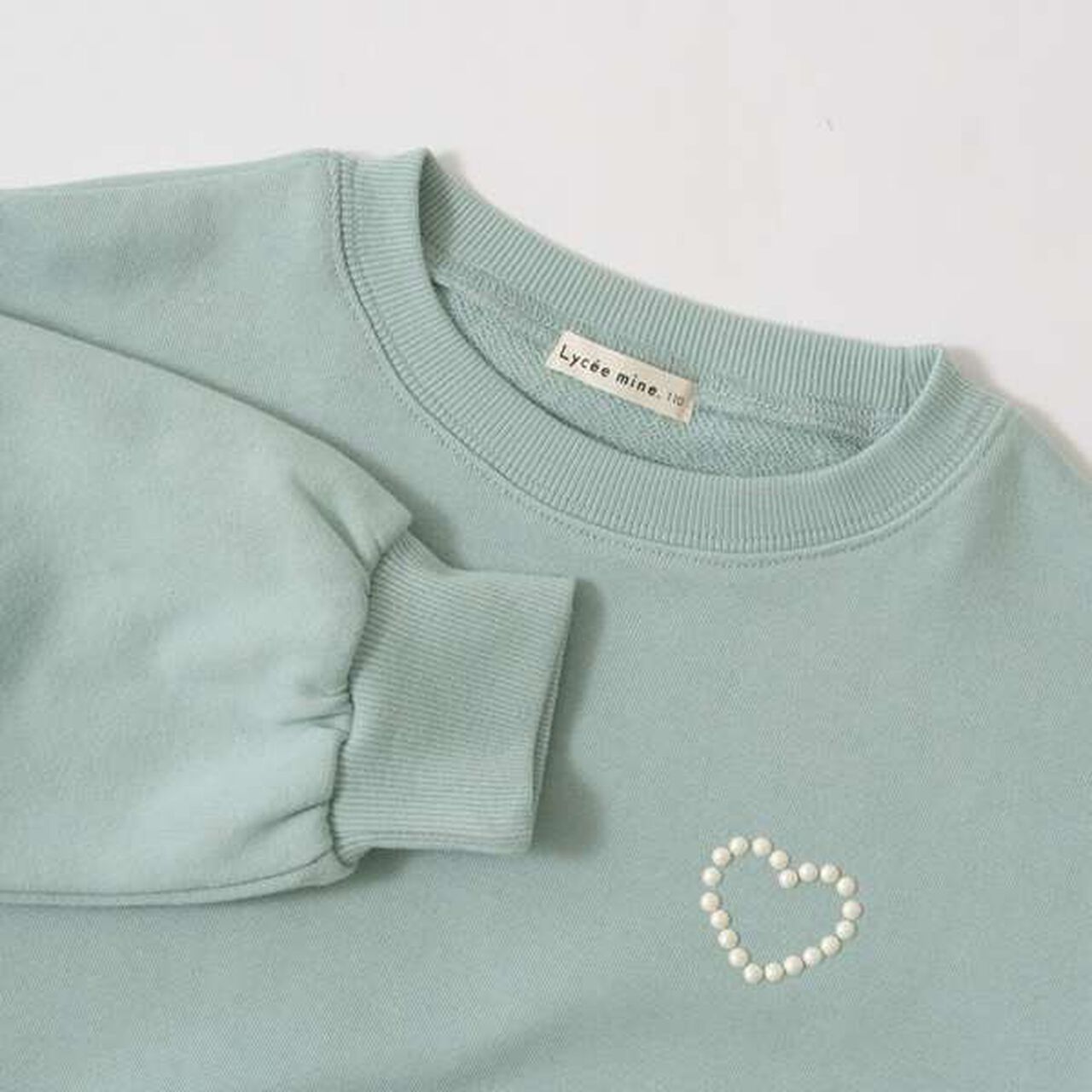 Versatile Short Sweatshirt with Accent,Beige, large image number 14