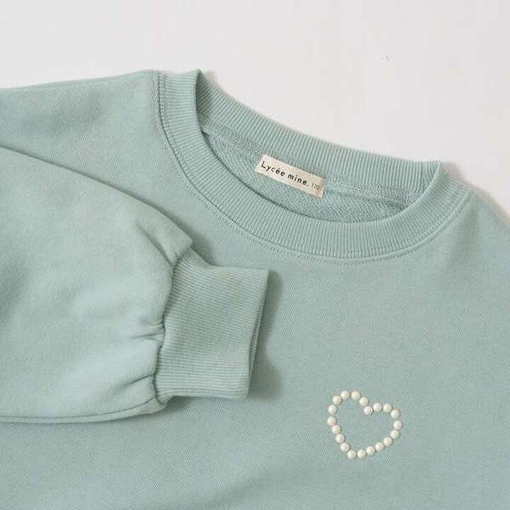 Versatile Short Sweatshirt with Accent,Beige, medium image number 14