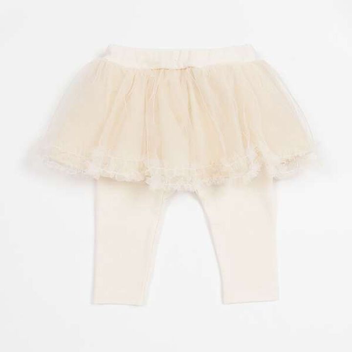 Tulle Skirt with Leggings,Light pink, medium image number 2
