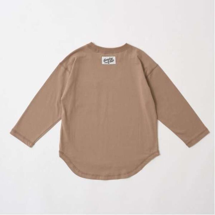 Non-Deforming Versatile Round Hem Pocket T-Shirt,Blue green, medium image number 11