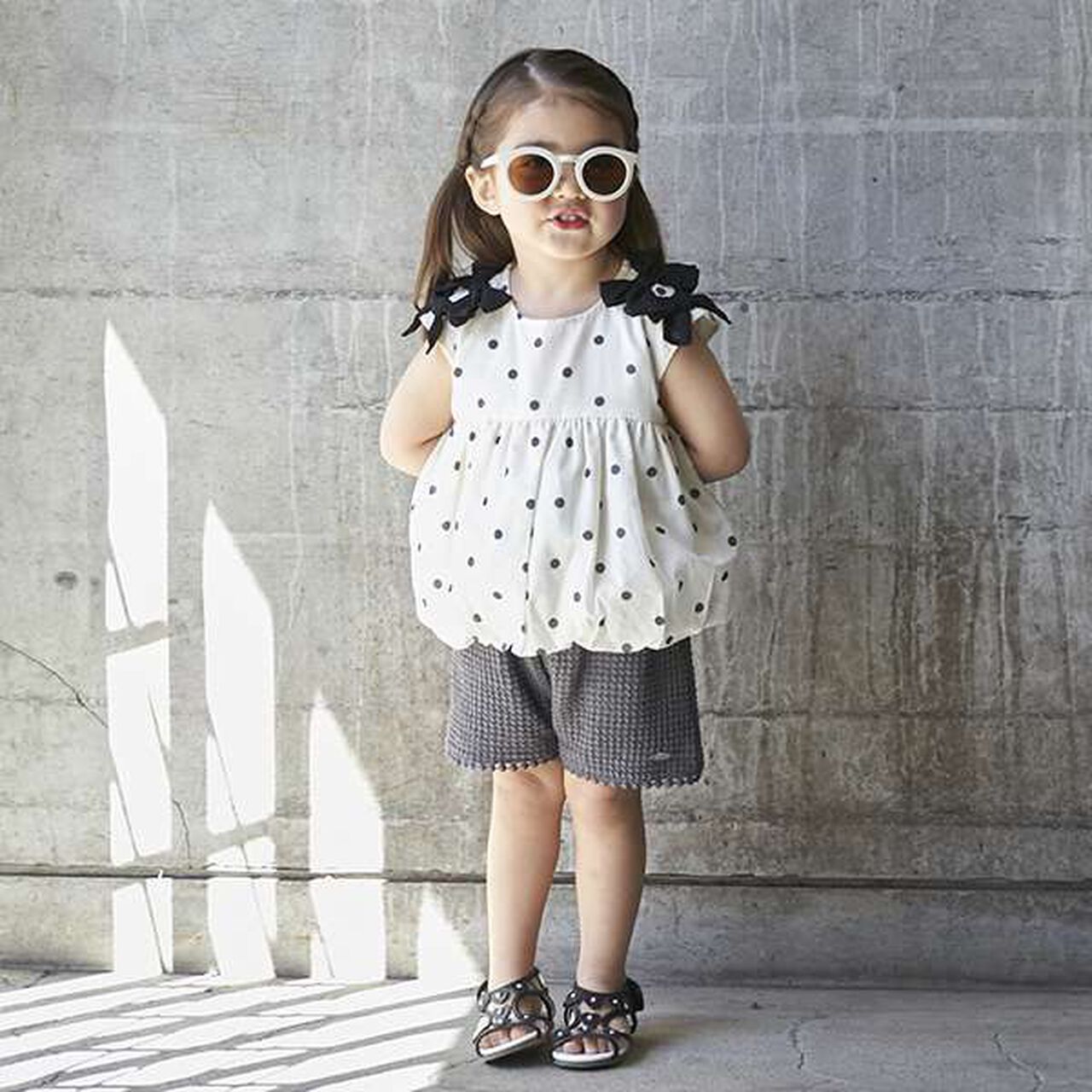 Boston Style Sunglasses,Ivory, large image number 8