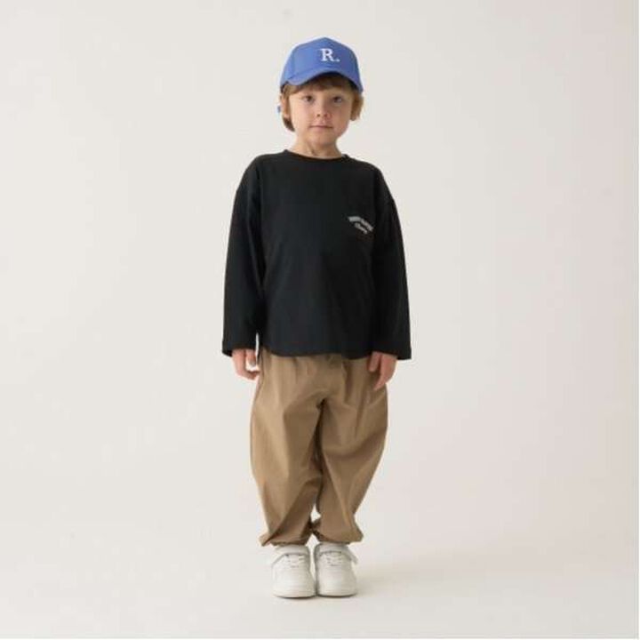 Non-Deforming Versatile Round Hem Pocket T-Shirt,Blue green, medium image number 4