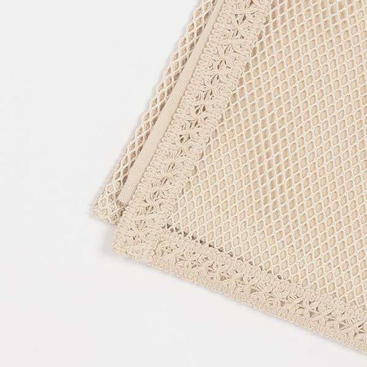 Floral Mesh Tank Top,Ivory, medium image number 6