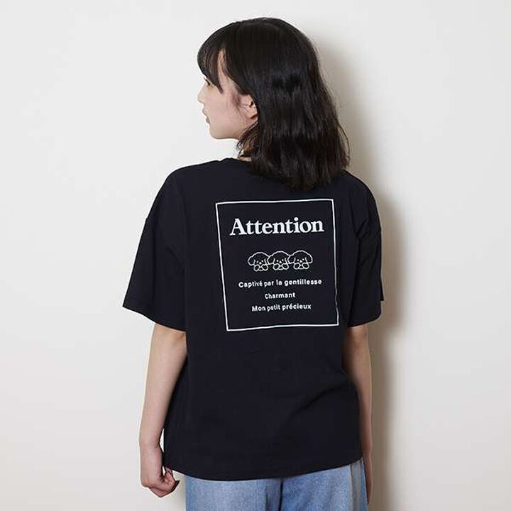 Open-Shoulder Loose T-Shirt,Off white, medium image number 8