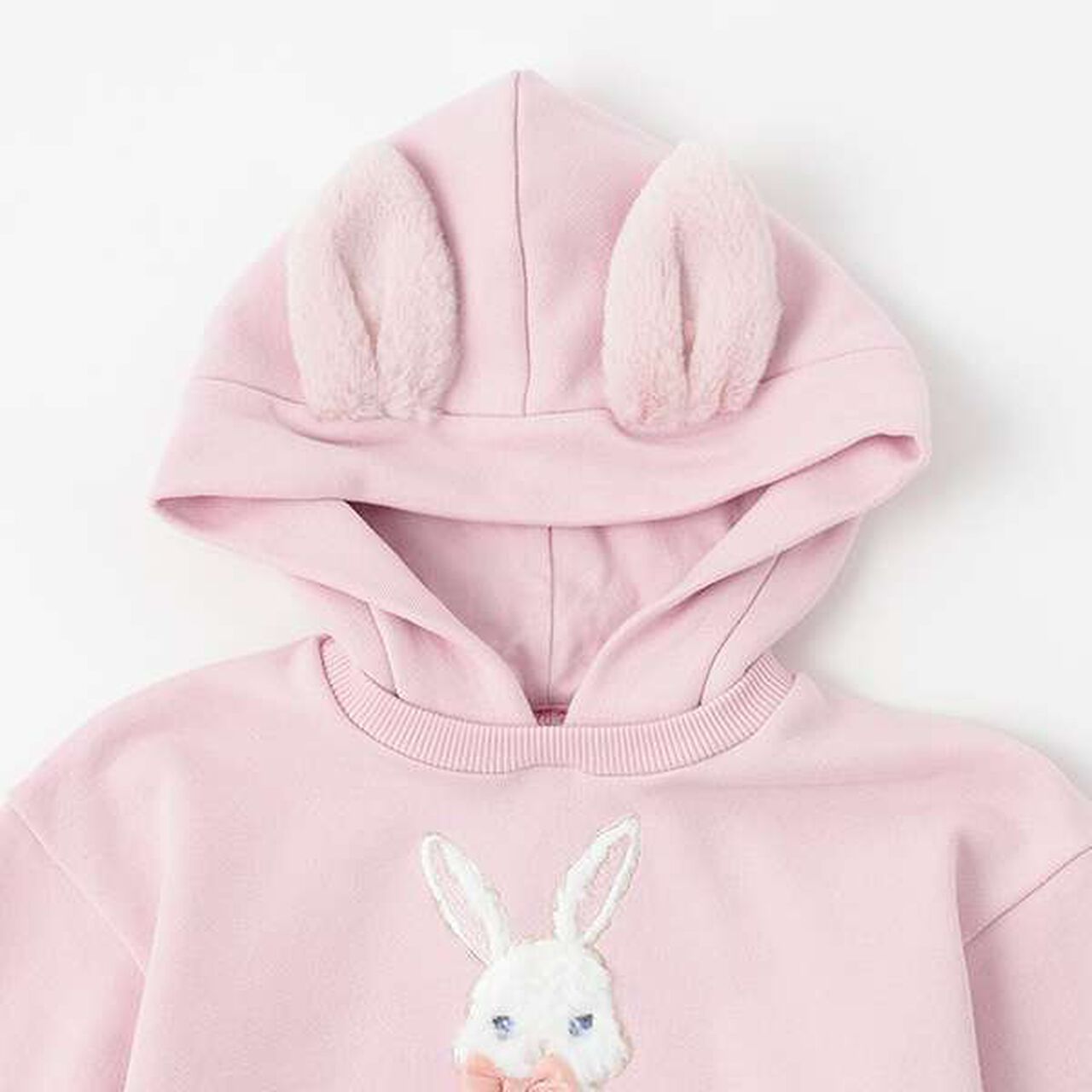 Animal Motif Hoodie One-Piece Dress,Lavender, large image number 11
