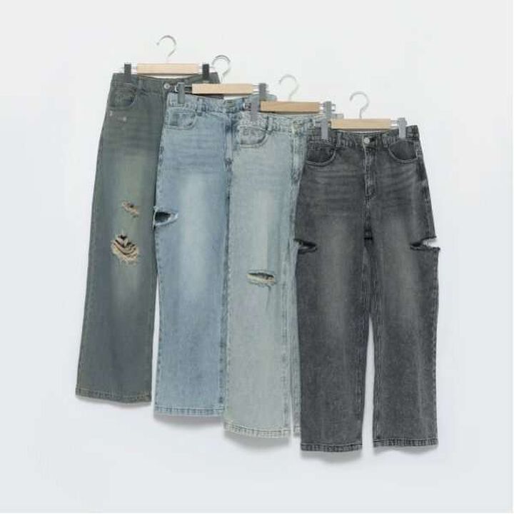 LTXC - Distressed Long Pants,Gray, medium image number 7