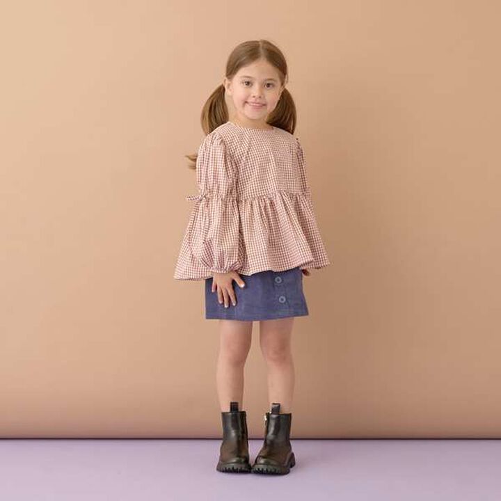 Voluminous Peplum Blouse,Salmon pink, medium image number 17