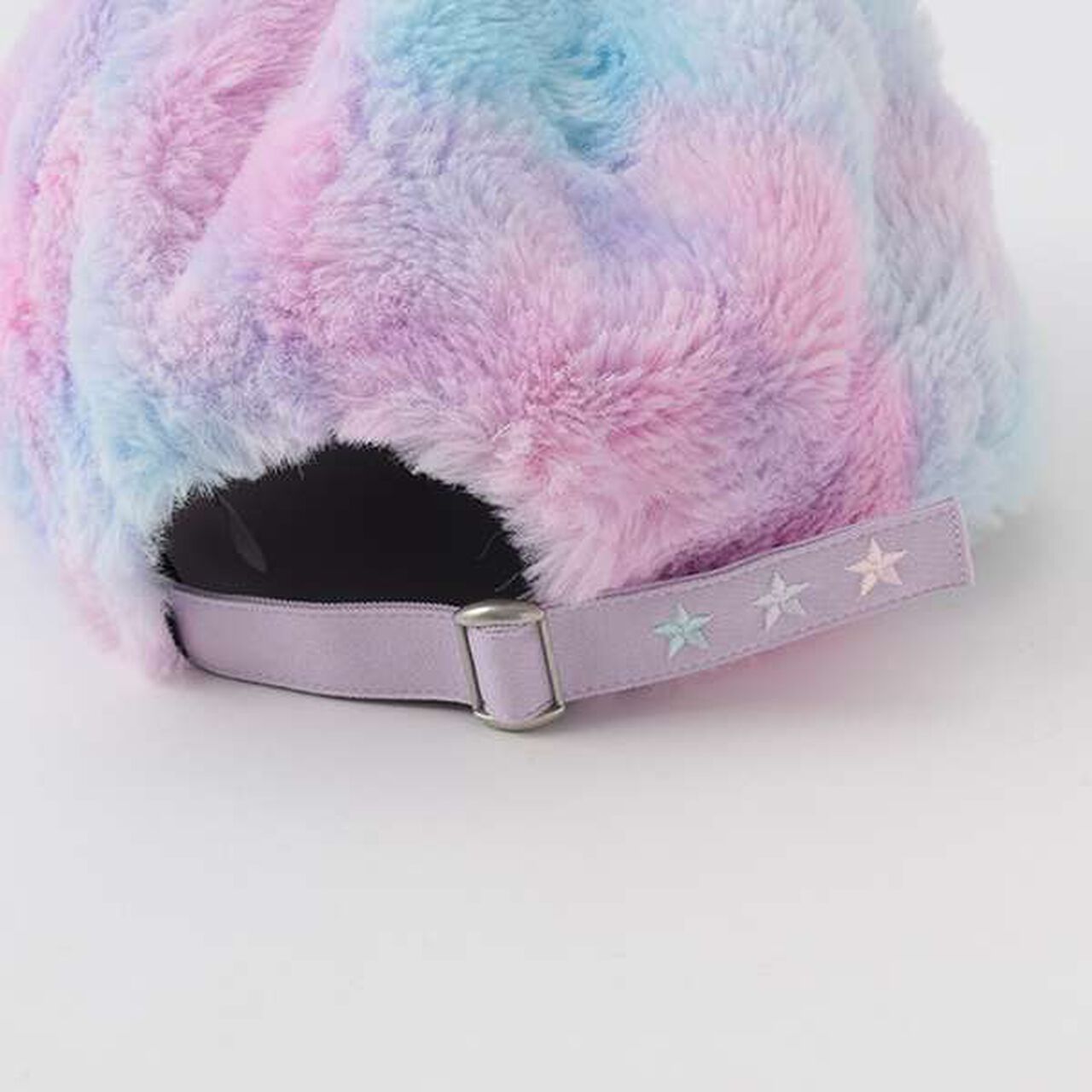 Bear Ear Faux Fur Cap,Off white, large image number 4