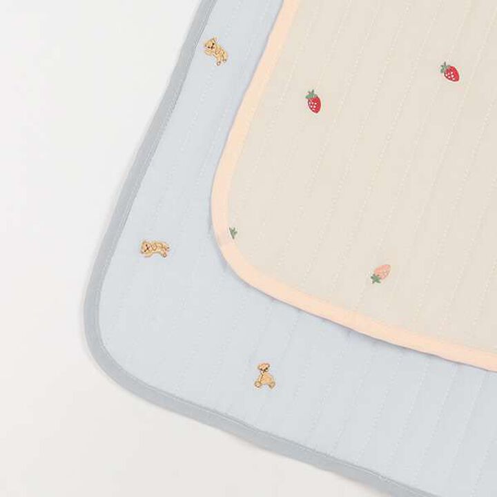 Ecru Quilt Pad,Light pink, medium image number 2