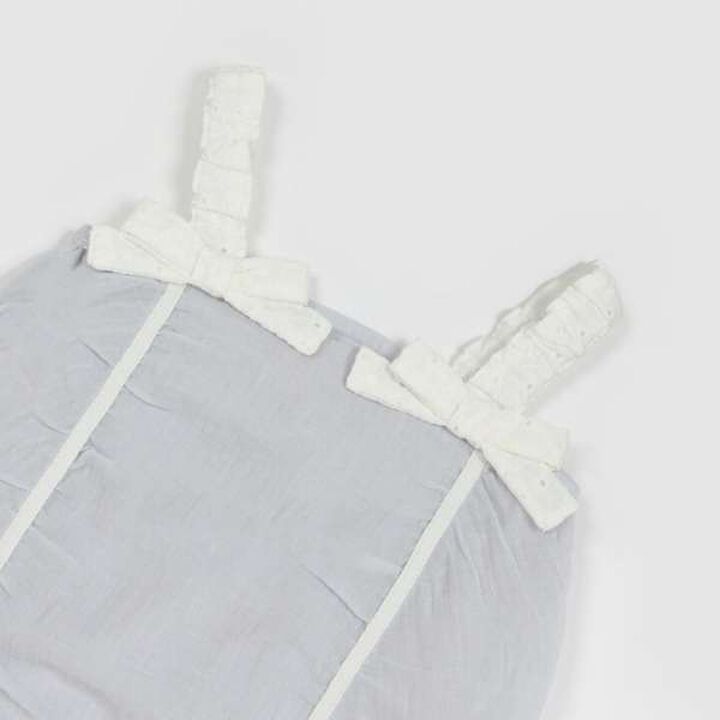 Shirred Overall,Light blue, medium image number 5
