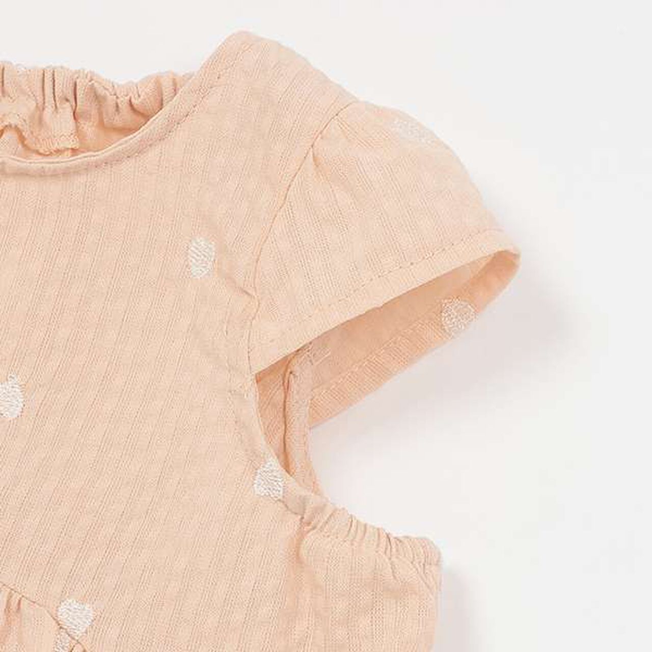 Heart Embroidered Tunic,Off white, large image number 12