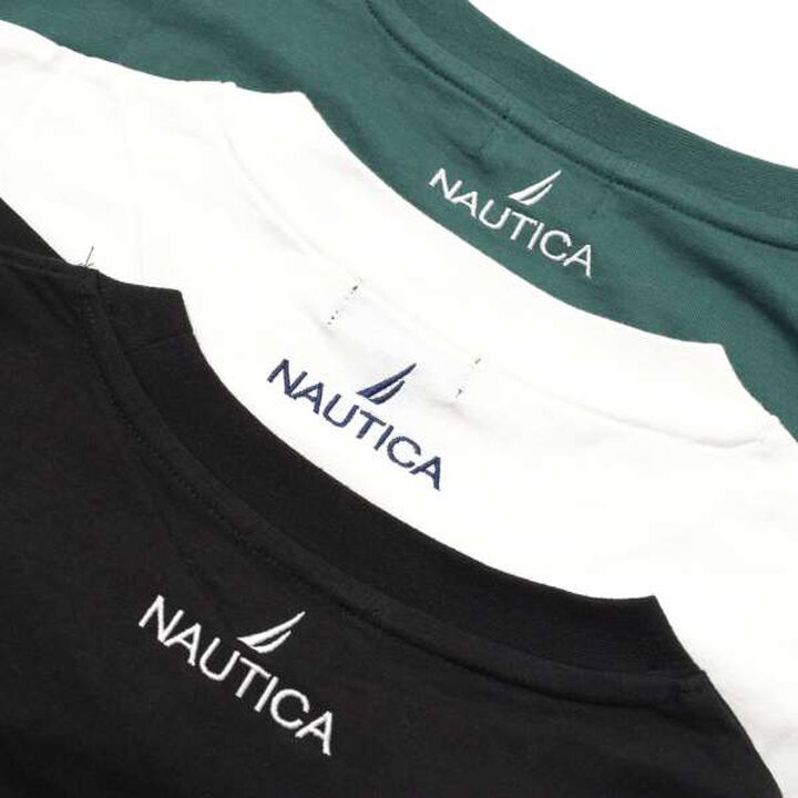 Nautica Appliqu&eacute; Long Sleeve T-Shirt,Green, medium image number 6