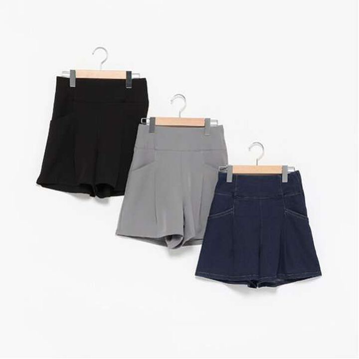 Back Lace-Up Shorts,Gray, medium image number 4