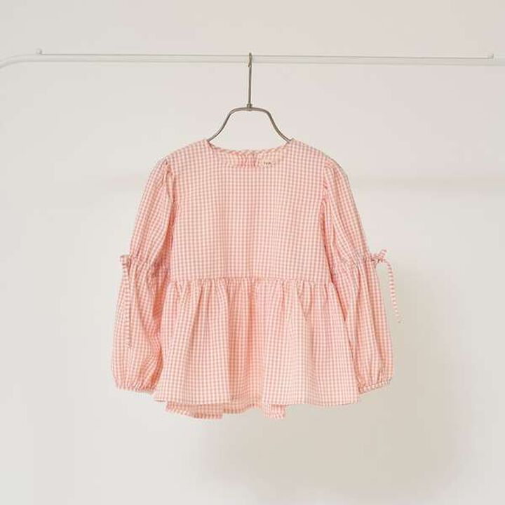 Voluminous Peplum Blouse,Salmon pink, medium image number 11